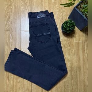 Buffalo Jeans Mens 30wx32L Slim Fit Straight Leg Black Denim